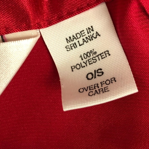 𝅺Victoria’s Secret red silky short kimono robe - Picture 5 of 9